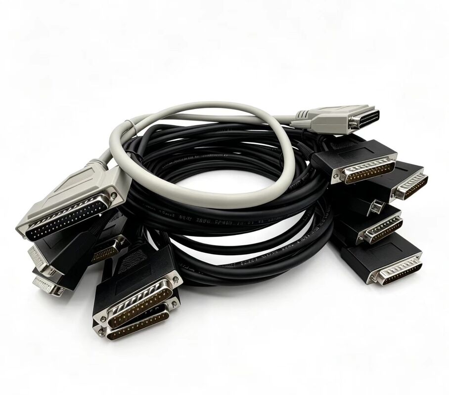 USB سفارشی به DB9 RS232 کابل با PL230/FT231X/FX232RI پرفروش تراشه های عایق PVC