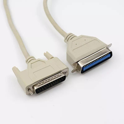 کابل های ارتباطی نر به زن DB25 کابل چاپگر موازی 25 پین 4K 120 هرتز