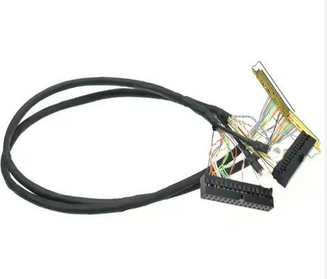 IPEX-20445-050E 50 پین کابل LVDS میکرو کواکسی برای صفحه نمایش LCD 7 اینچی