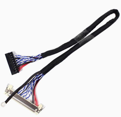 AWG26-28 کابل LVDS عایق سیاه برای انتقال شبکه