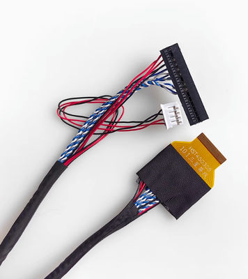 105C درجه حرارت نامی کابل LVDS مس قوی مقاوم در برابر آتش