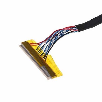 کابل LVDS انتقال داده با قدرت دی الکتریک ≥1000V/min و مواد رسانا مس در دمای نامی 105C