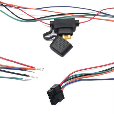 وسایل نقلیه دوامدار سیم کشی ماشین سفارشی با UL 1007 22awg کابل نوع و 20awg رنگ سیم