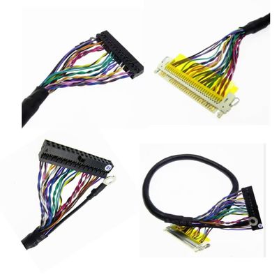 Lvds Harness 30 Pin Connector Cable Jacket UL VW-1 ساخت و ساز کابلی
