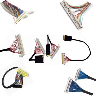 مونتاژ کابل LVDS با کیفیت بالا ♪ ♪ تولید کننده سیم قابل اعتماد برای پروژه های OEM / ODM