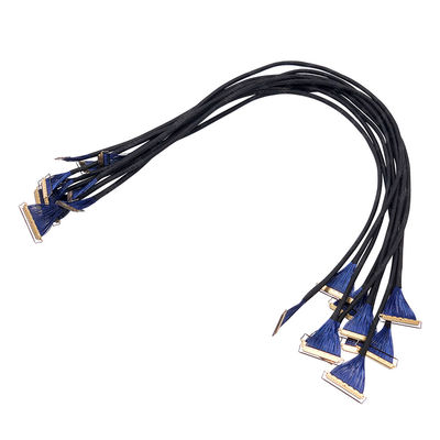 کابل LVDS UL CE ROHS دارای گواهی 1-5 متر برای نمایشگرهای LCD LED