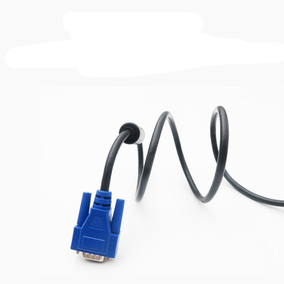 تولیدکنندگان سیم کشی، مونتاژ کابل سفارشی VGA HD را برای اتصال مانیتور و پروژکتور کامپیوتر رومیزی ارائه می دهند.