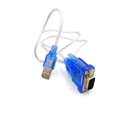 CH340 USB به RS232 DB9 Adapter COM Interface Converter طراحی شده توسط تولید کنندگان سیم برای کاربردهای طولانی مدت