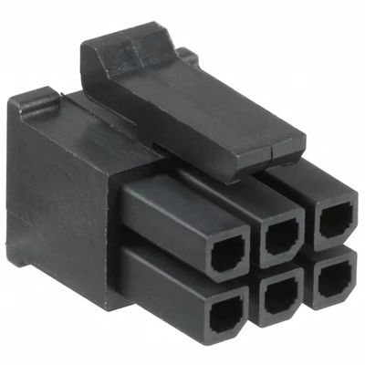 Molex 430250600 Micro-Fit 3.0 Plug Housing Dual Row 4 Circuits, 6 Pin 3 Mm  In Stock 430250600