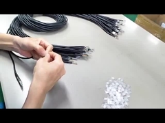 کابل سنسور M12 دسته سیم ربات دوشاخه هوانوردی ضد آب با محافظ