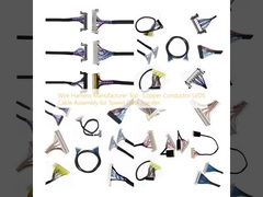 تولید کننده سیم هارمنیز، مجموعه کابل LVDS سرشار از مس برای انتقال داده های سریع