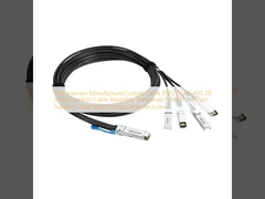 تولید کننده دسته سیمکابل سفارشی 100G QSFP-40G 28 Single Lambda Cable Assembly فرستنده و گیرنده با پشتیبانی 131 نانومتر 2 کیلومتر | تولید کنندگان دسته سیم فیبر