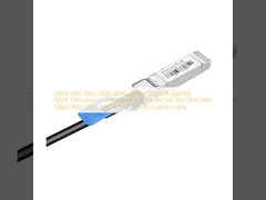 QSFP-40G 100G 200G 400G QSFP+ QSFP28 QSFP56 QSFP-DD طراحی کابل سفارشی 1m 2m 3m 5m 10m 20m 50m OM2 OM3 OM4 AOC کابل سفارشی نوری فعال