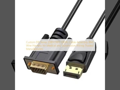 مونتاژ کابل سری سفارشی DB (DB9 DB15 DB26)  دسته سیم BNC برای سیم کشی پزشکی و خودرو  تولیدکنندگان مورد اعتماد