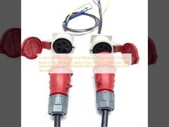 طراحی کابل سفارشی برای تشخیص پزشکی کابل های پزشکی چند هسته ای انعطاف پذیر از تولید کننده کابل های پزشکی قابل اعتماد با سیم کشی محافظ و ترمینال های با دقت بالا